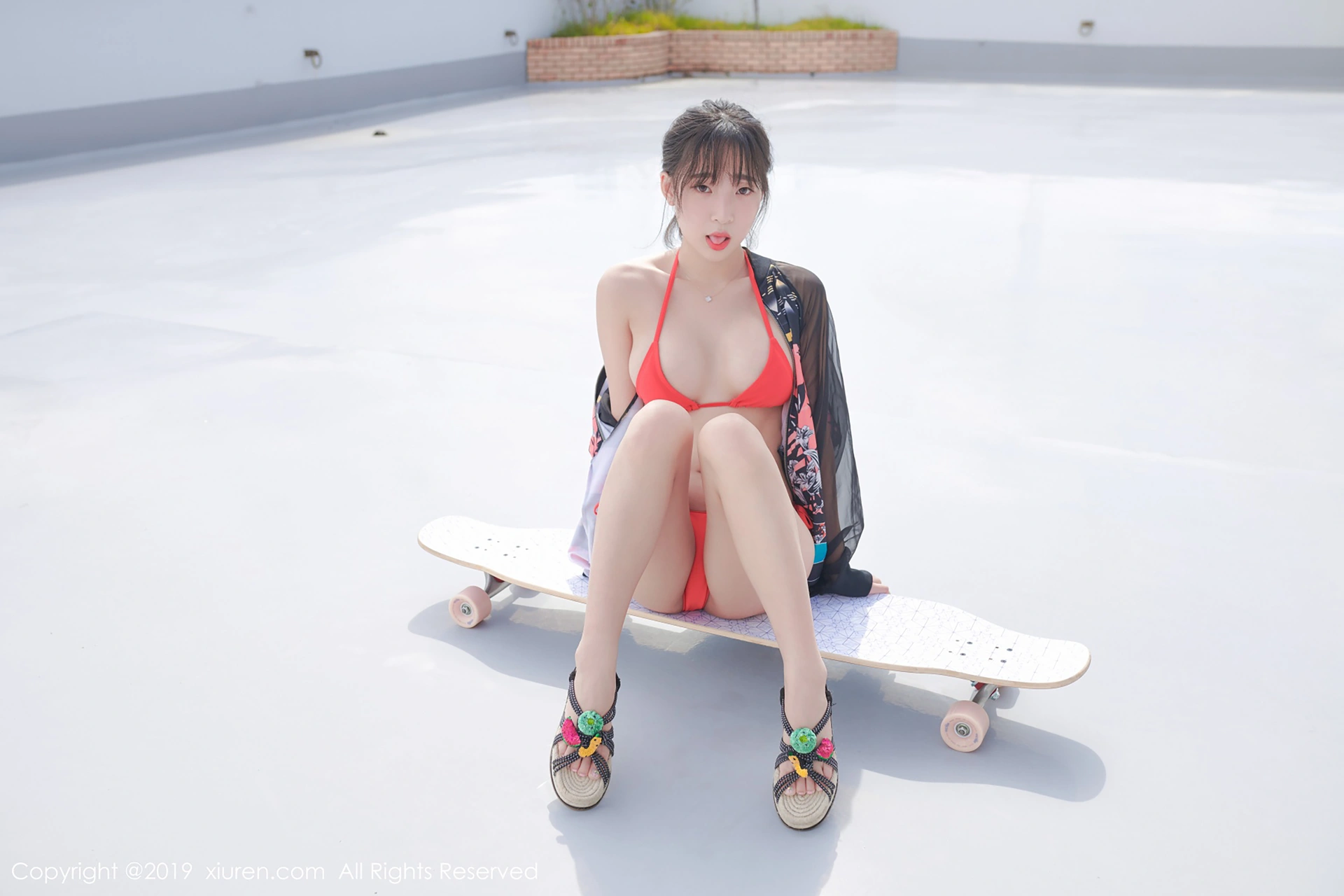 姜仁卿 - NO.29 [XiuRen秀人网] 2019.01.08 No.1304 模特_卿卿 1