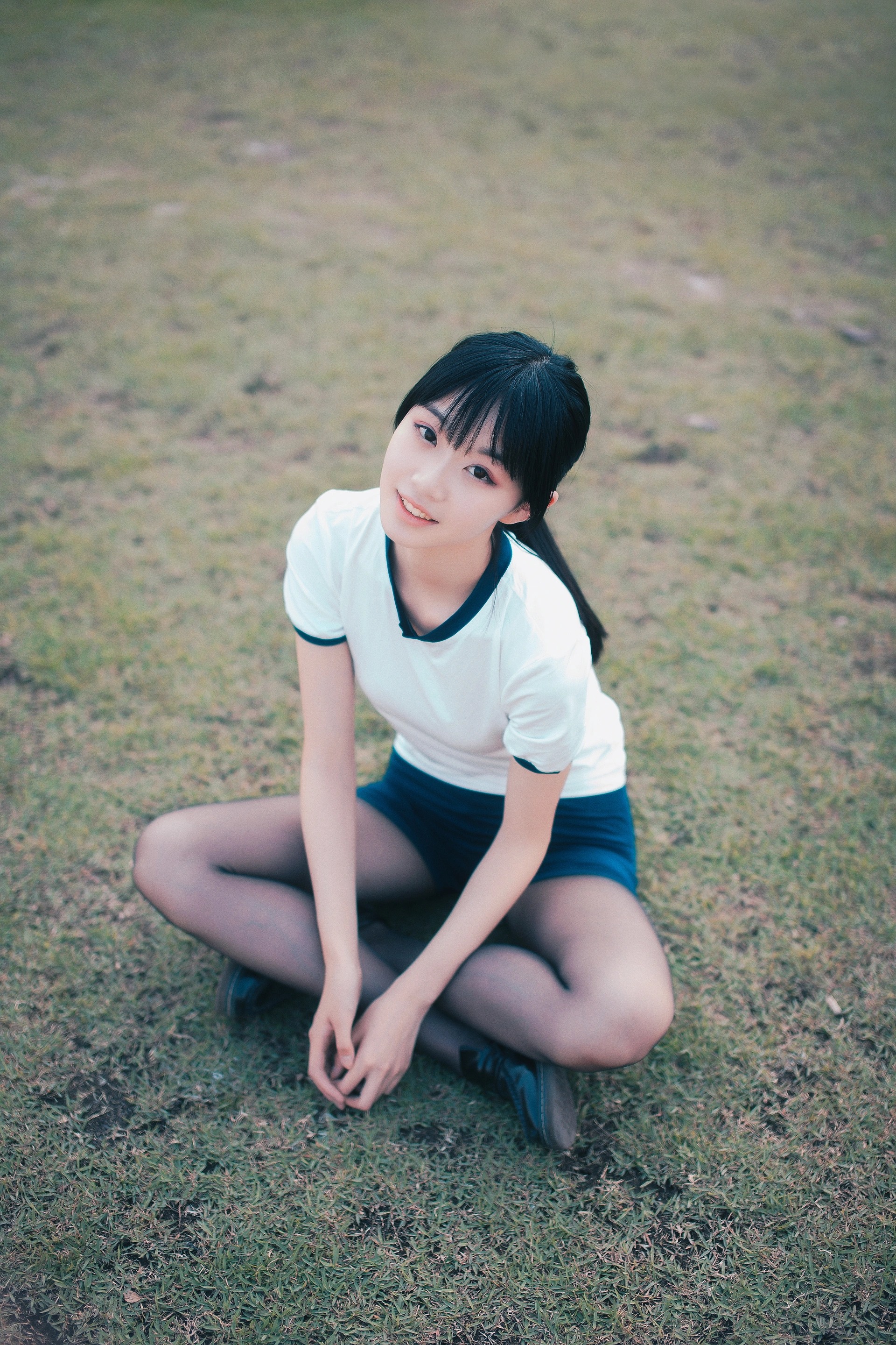 沧霁桔梗 - NO.06 -黑丝体操服 3