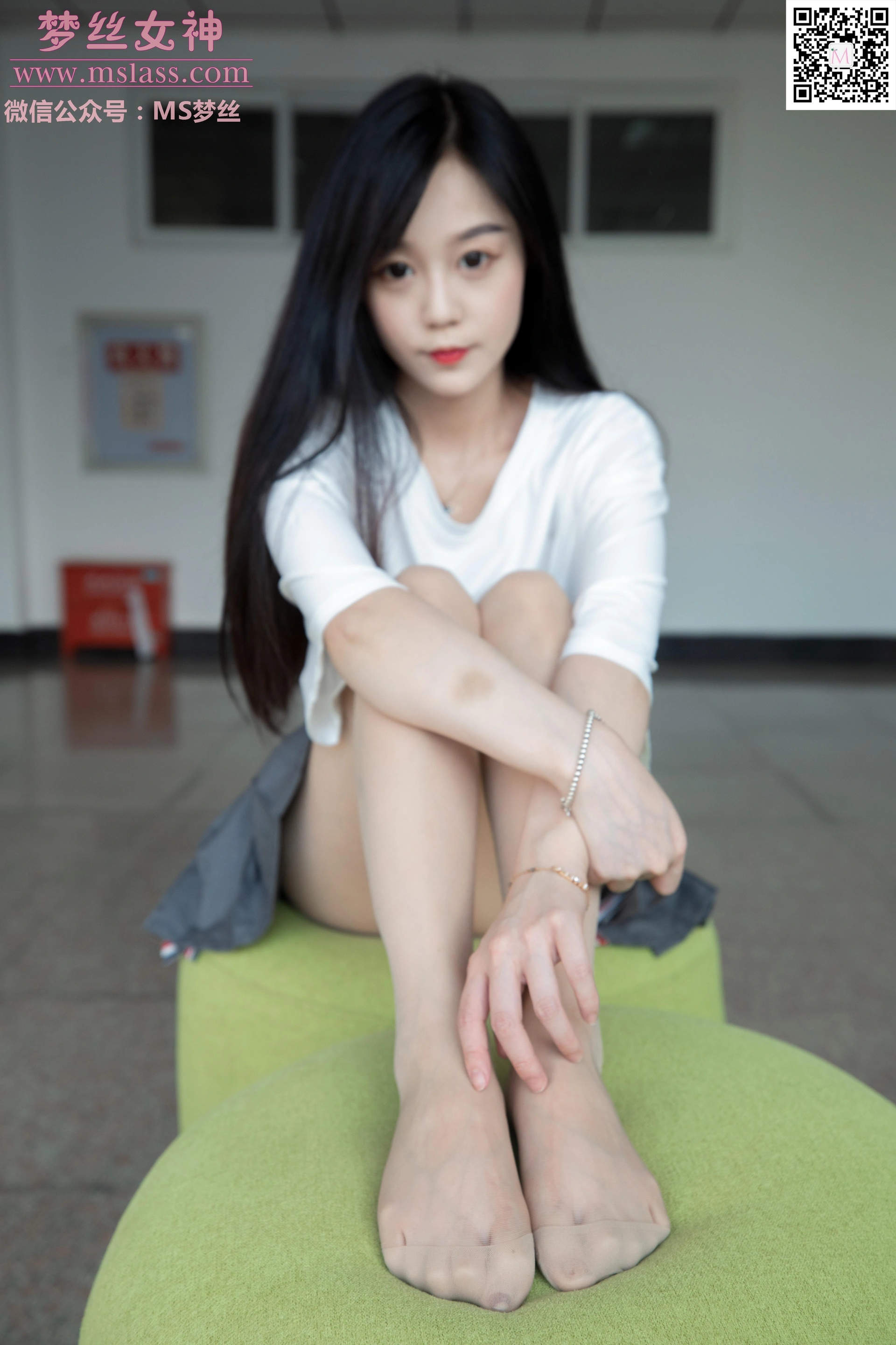 MSLASS梦丝女神 - 2019.09.08 NO.045 灵灵 学后的她 1