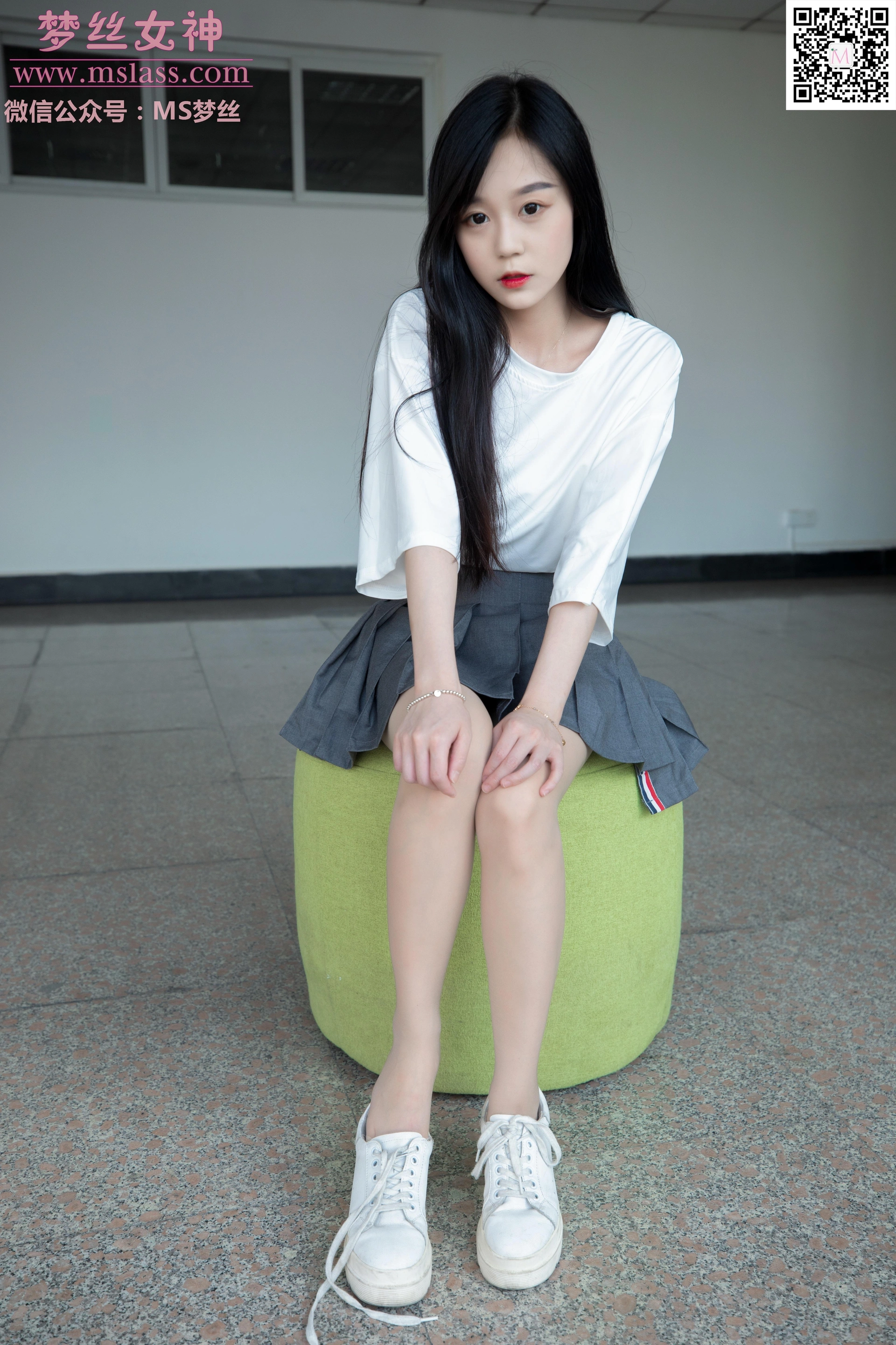 MSLASS梦丝女神 - 2019.09.08 NO.045 灵灵 学后的她 2