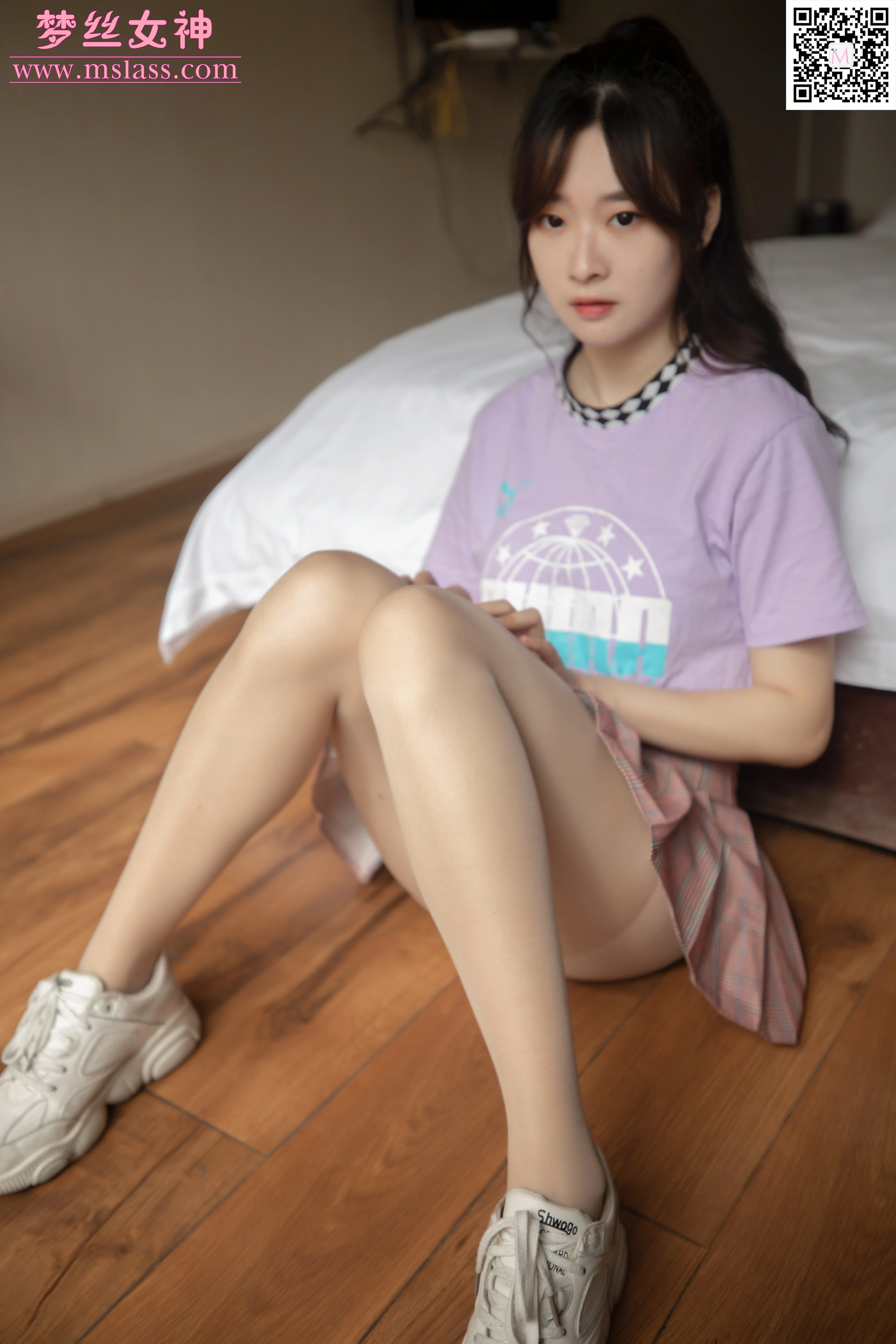 MSLASS梦丝女神 - 2019.11.05 NO.059 刘佳 笔直的丝袜腿 2
